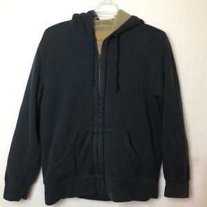 EUC Timberland hooded zipper sweat shirt